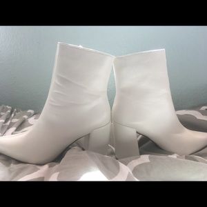 White booties